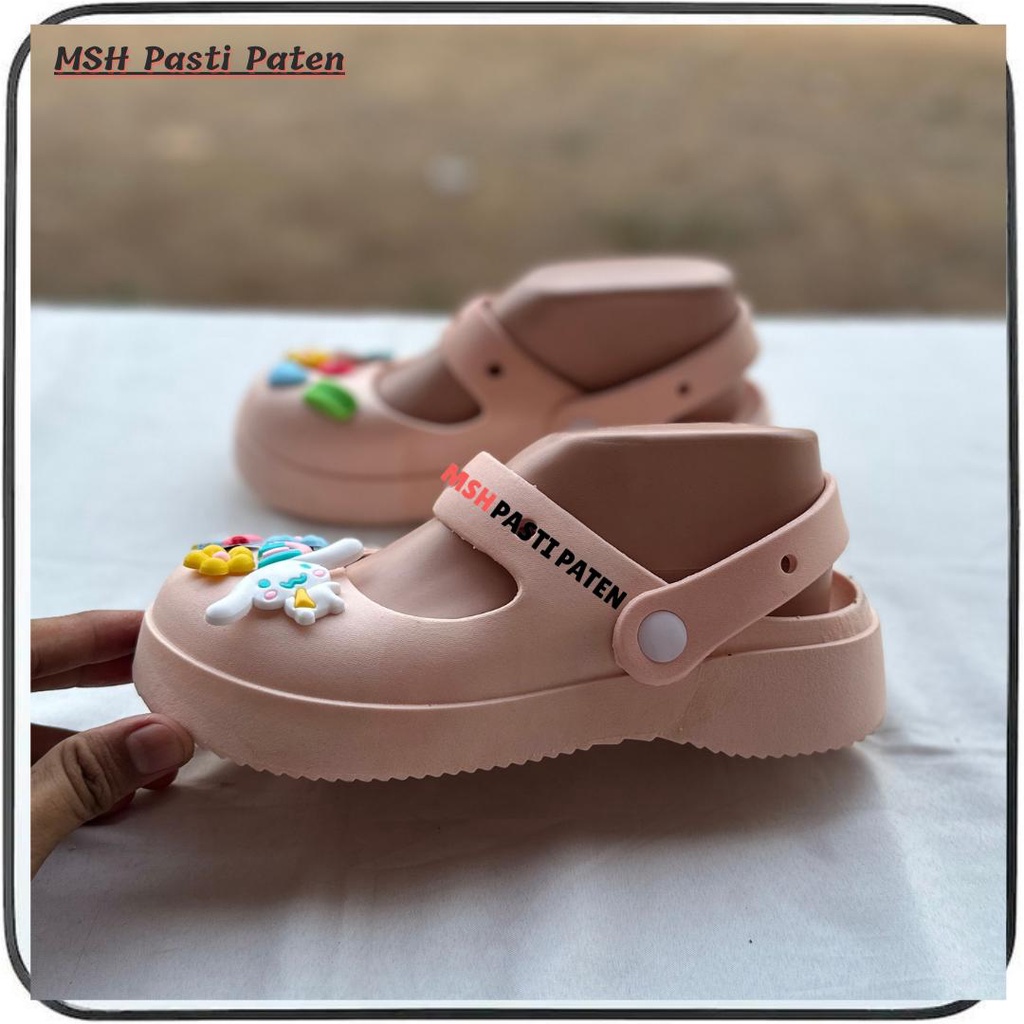 Sendal Clog Wanita Anti Slipp Sandal Rubber Impor Perempuan