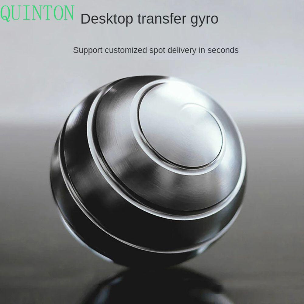 Quinton Fidget Spinner Bola Dewasa Hadiah Mainan Jari Ilusi Optik Spinning Top Anti Kecemasan Fidget Toys Gyroscope Toy