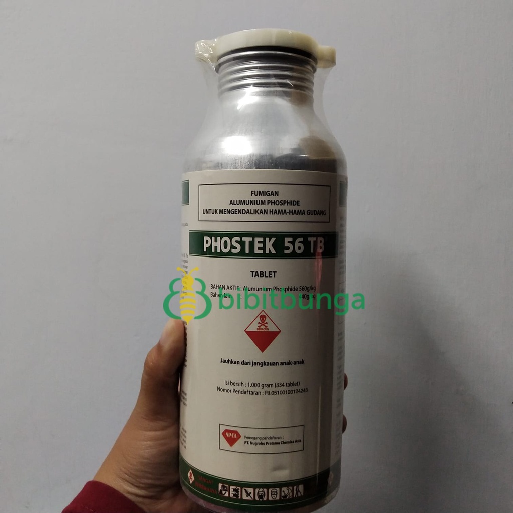 Phostek 56TB Fumigan Obat Pembasmi Pengendali Kutu Beras Hama Gudang