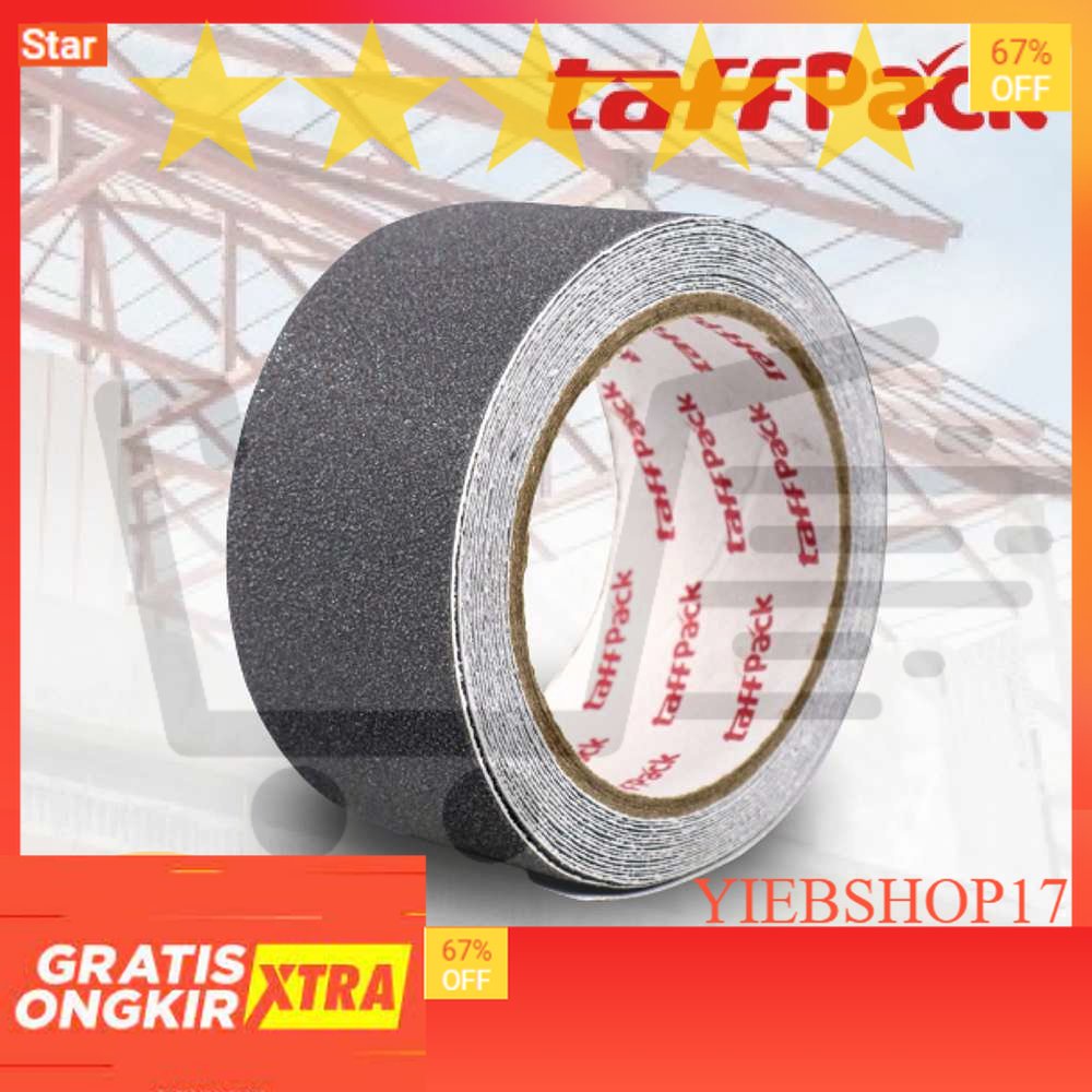 

TaffPACK Lakban Tape Safety Grip Anti Slip Strong Traction