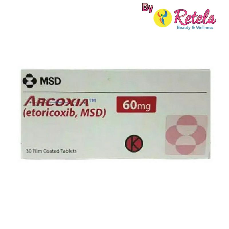 ARCOXIA 60MG 1 STRIP 10 TABLET ( Etoricoxib 60 mg )