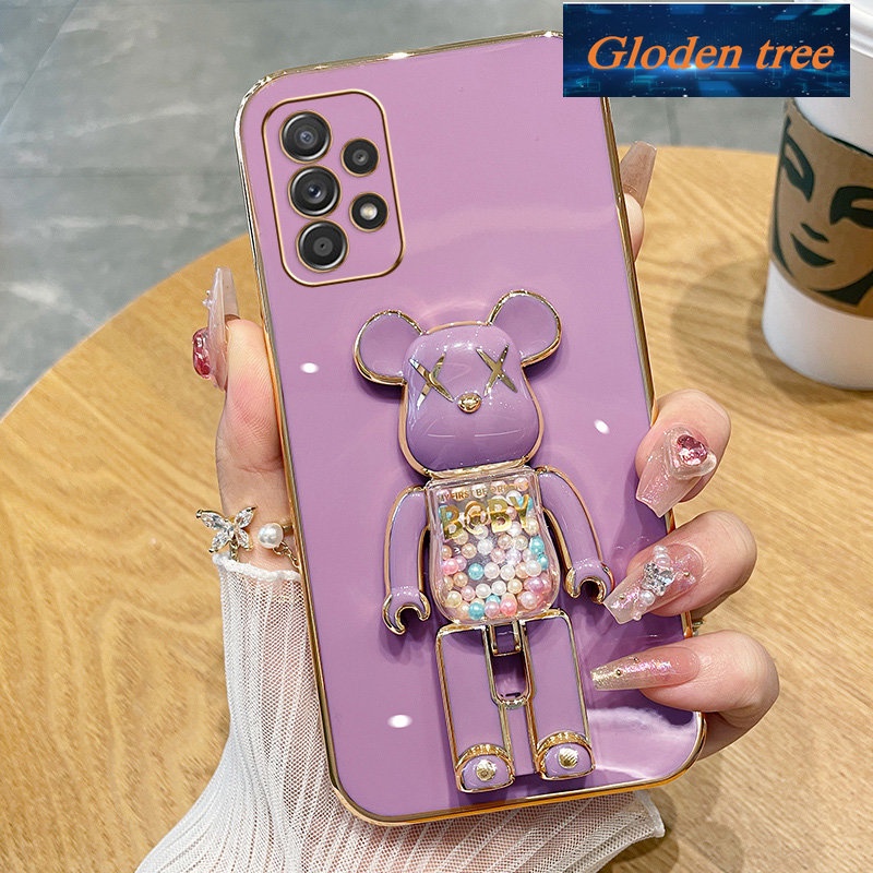 Toserbaloden pohon mustofaasing parkit a52 samsung a52s 5g Casing handphone senggoloftcase soklinlectroplated silikon tahan guncangan anti slip toserbarotector suketmooth suketrote megapro suketumper suketover new design