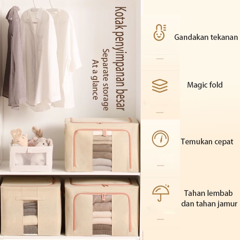 lemari pakaian / box pakaian / box baju kotak penyimpanan / tempat baju serbaguna VS-139