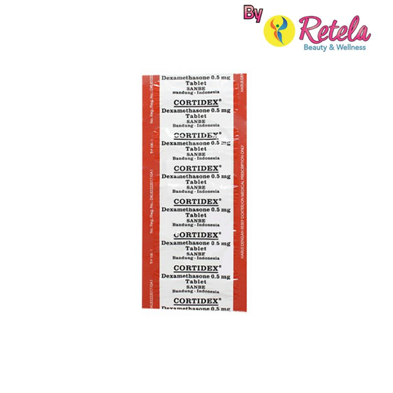 CORTIDEX 0.5MG 1 STRIP 10 TABLET