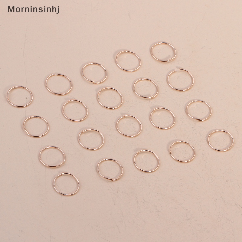 Mornin 20PCS Fashion Plag Bulat Berbentuk Hidung Cincin Hoops Untuk Wanita Pria Gadis Tubuh Perhiasan Aksesori Sederhana Kreatif Hidung Cincin id