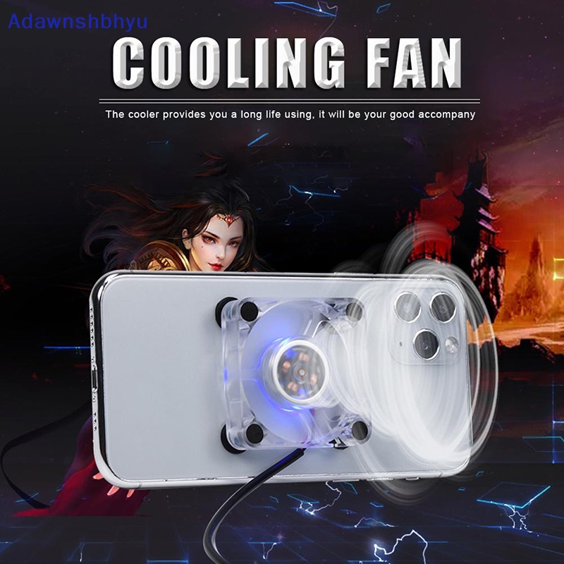 Adhyu Kipas Pendingin Cooler Handphone Universal Untuk IOS Android Game Cooling Pad ID