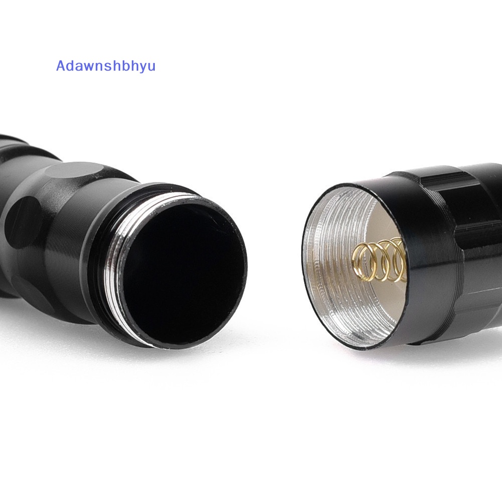 Adhyu 3W Senter LED Mini Daya Tinggi Outdoor Camping Waterproof Lampu Gantungan Kunci Cahaya ID
