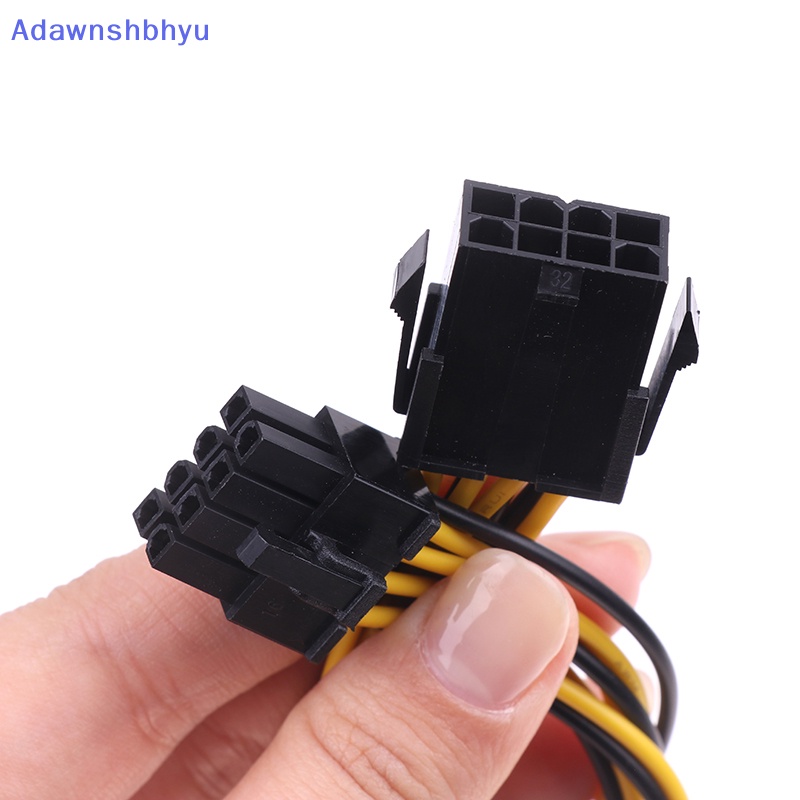 Adhyu Adapter PCI-E CPU EPS 8pin Ke Dual 8P Power Splitter Kabel Kartu Graphics ID