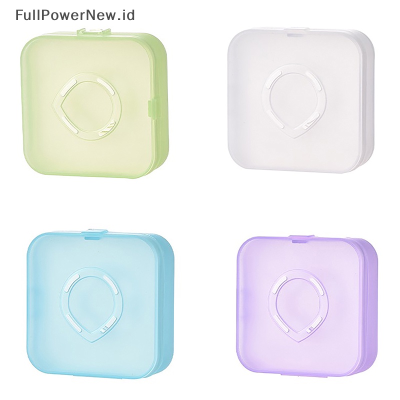 Power 1pcs box Puff Kosmetik Makeup Sponge Bedak Puff Tempat Pengeringan Display Storage ID