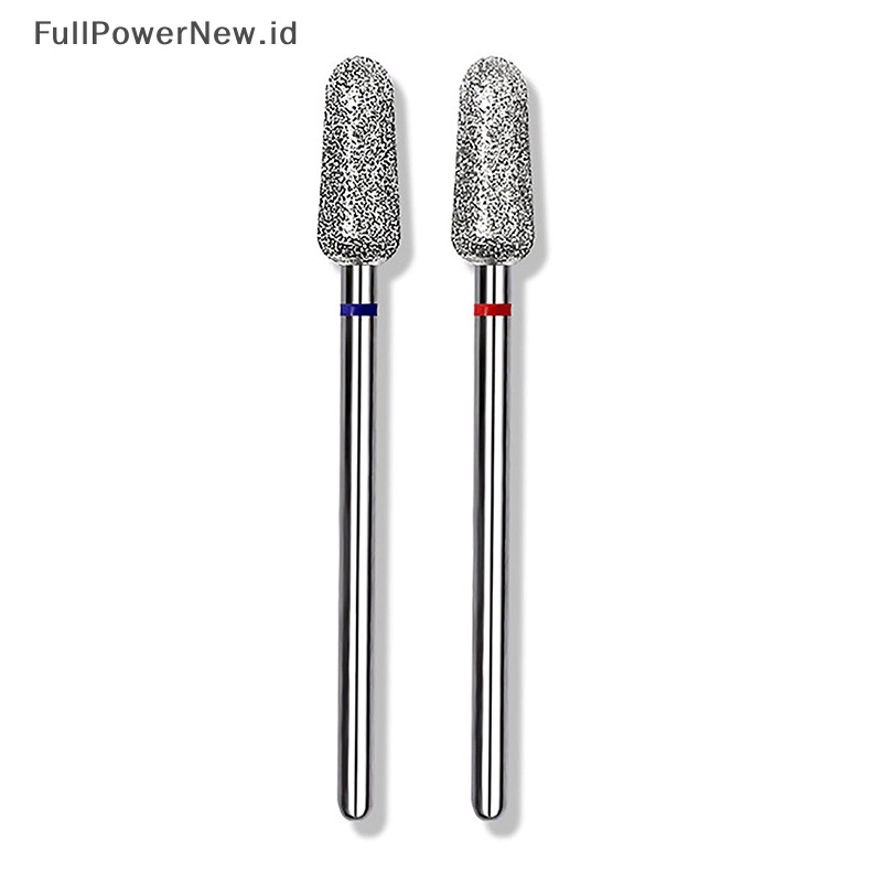 Power Mata Bor Kuku Diamond Milling Cutter Rotary Burr Files Alat Manikur Kutikula ID