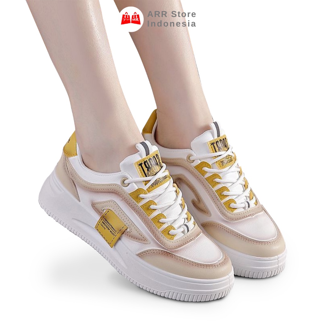 Sepatu Sneakers Wanita Kasual Korean Women Sport Shoes Casual import