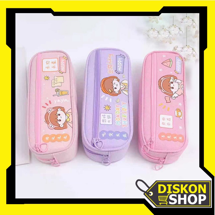

Diskon Shop - S5833 Tempat Pensil / Tempat Alat Tulis Motif Lucu / Pencil Case Cartoon / Tempat Pensil Resleting Model Terbaru