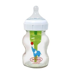 Dr Brown Browns Glass Wide Neck Opt+ Botol Susu Kaca Anak Bayi DECO