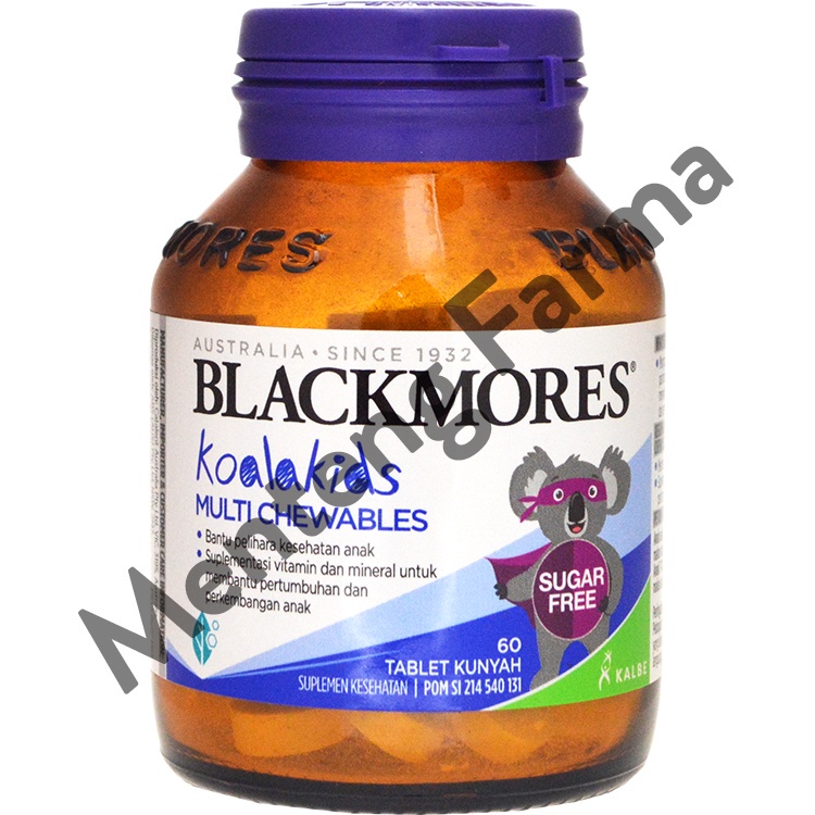 Blackmores Koala Kids Multi Chewables 60 Tablet - Vitamin Anak