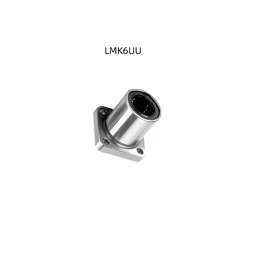 Lmk6 /8 /12 /16 /20 /25UU Square Flange Linear Ball Bearing