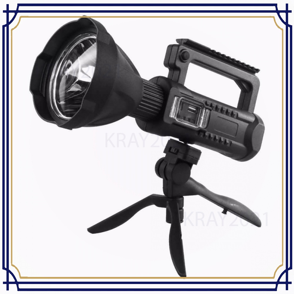 Senter LED Multifungsi Super Bright XHP50 15W With Base - W590