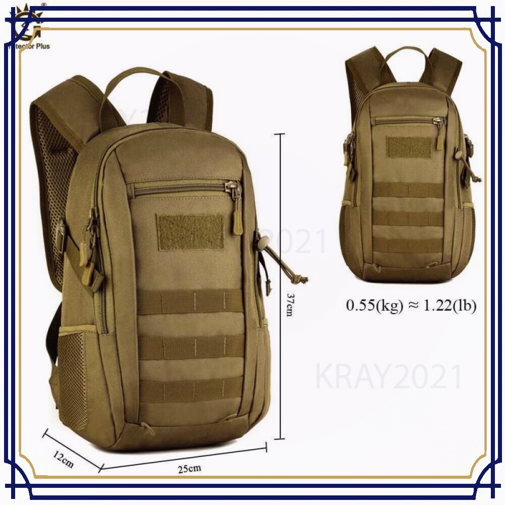 Tas Ransel Backpack Military Tactical Waterproof 15L TS455