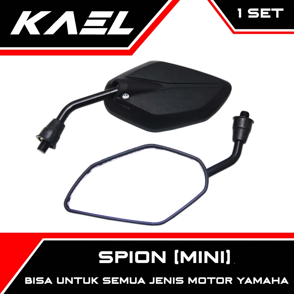 Spion Mini Untuk Yamaha Asalkan Spion Kanan Drat Kiri Kiri Drat Kanan Jupiter MX Z Old Burhan New Robot Salib &amp; Mio Lama Sepion Kaca Model Mio GT