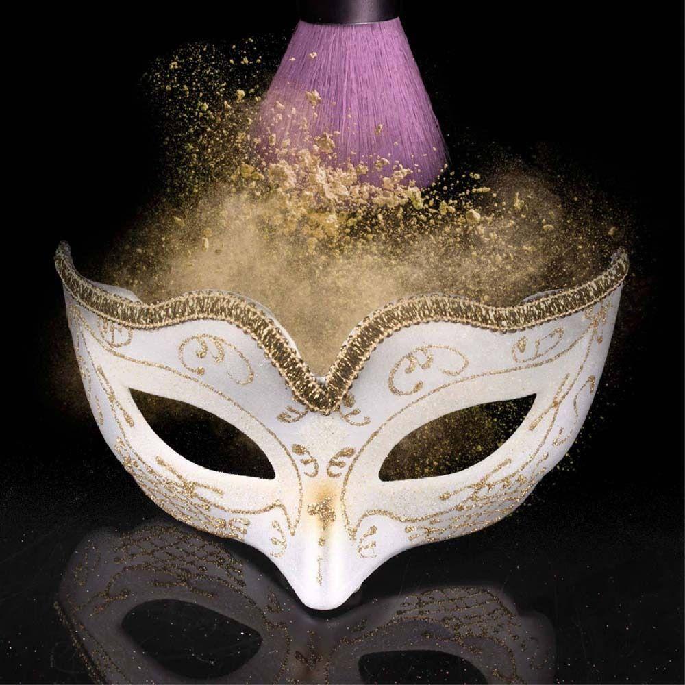 Needway Halloween Topeng Karnaval Pesta Kostum Party Supplies Masquerade Mask Dekorasi Prop Mata Plastik Setengah Wajah Makeup Props Masker Untuk Gaun Karnaval