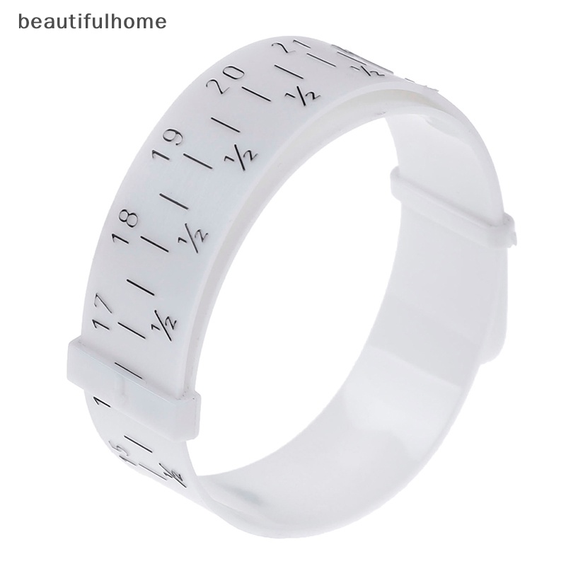 {beautifulhome} Bracelet sizer Gelang Tangan Plastik Alat Ukur bangle jewelry making gauge hand.