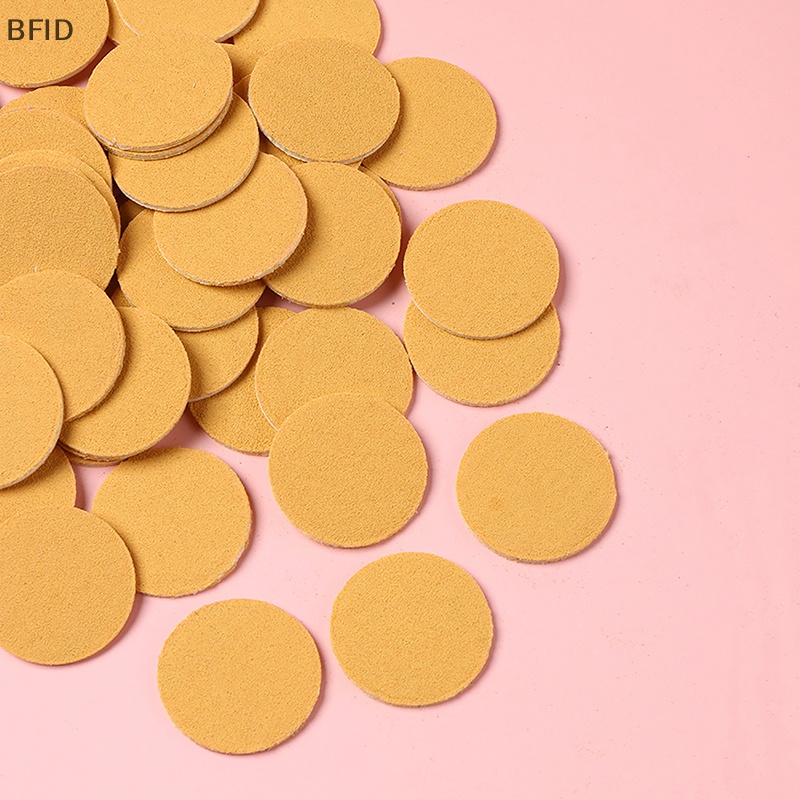 [BFID] 50pcs Disk Replacement Pad Pink Grit Refill Pads Untuk Alat Pedicure Poles [ID]