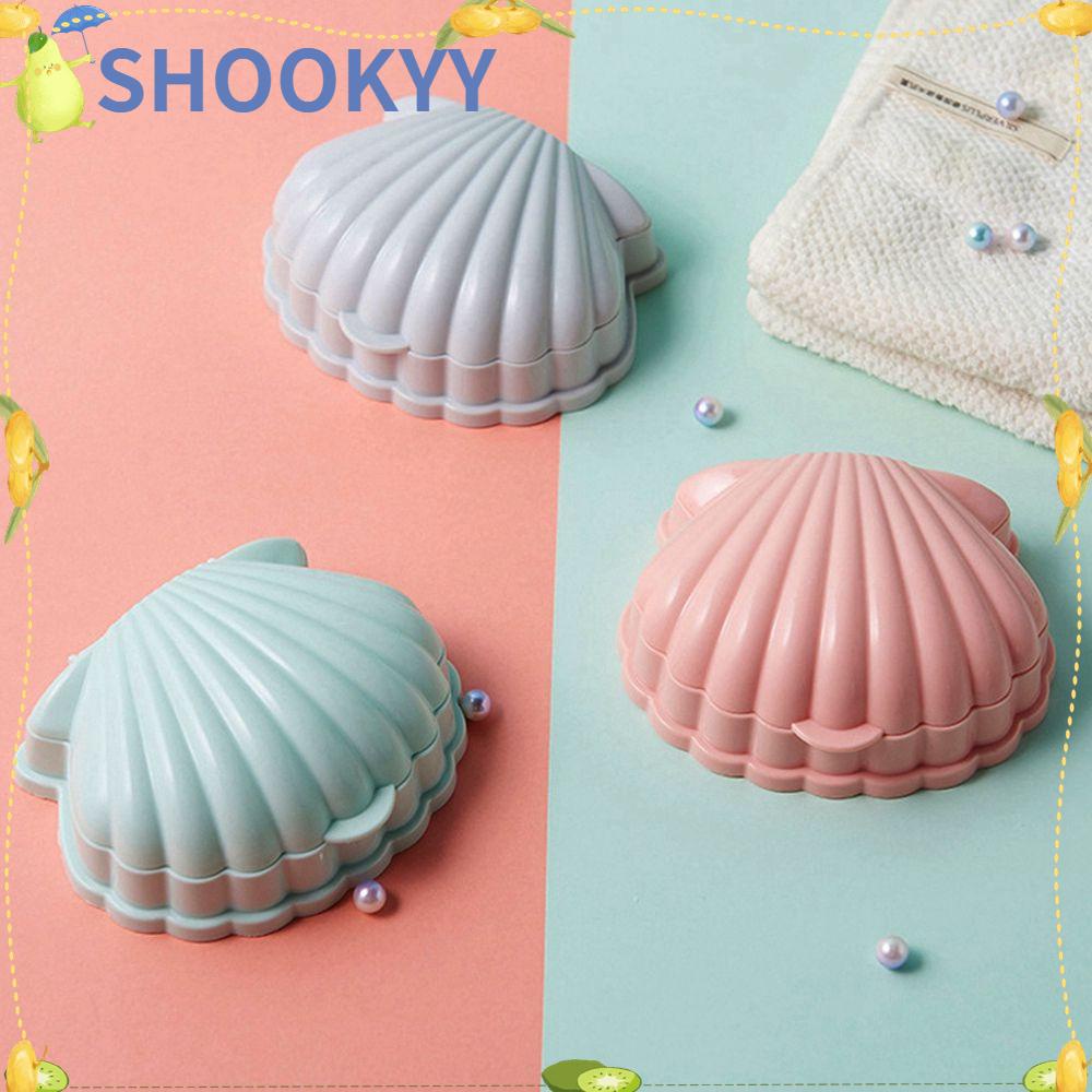 Chookyy Kotak Penyimpanan Sabun Handmade Portable Bathroom Drain Travel Soap Case