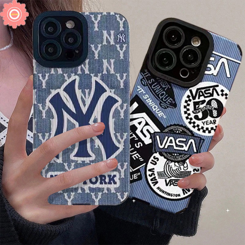 Stiker Tekstur Kulit Mewah Trendy Brand Case Kompatibel Untuk iPhone Xr7 8 Plus11 14 12 13 Pro MAX 8Plus 7Plus XS X MAX Gaya Eropa Dan Amerika Case