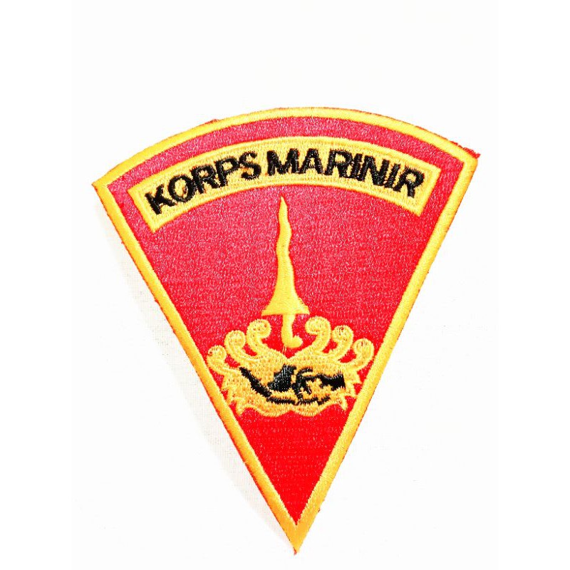 Bordir bordir logo atribut marinir mabesal patch brivetbisa pesan satuan