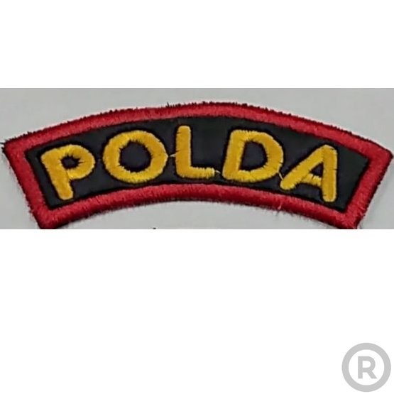 

Bordir Bedge label Polda tebal timbul D| Bordiran Polda Satpam D timbul tebal | Bordiran Satpam Timbul Bordir Nama Custombisa pesan satuan