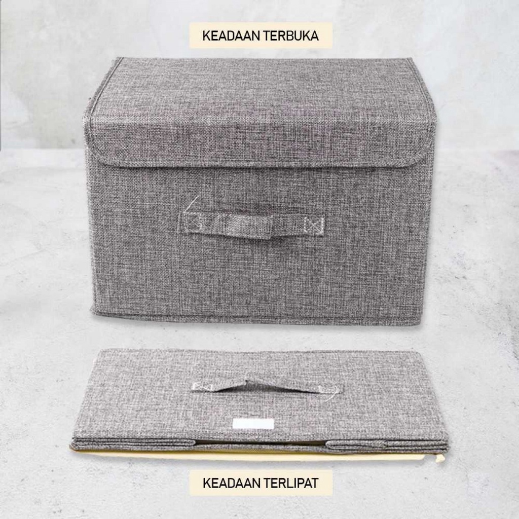 Kotak Penyimpan Pakaian Storage Box Foldable with Lid - FR225