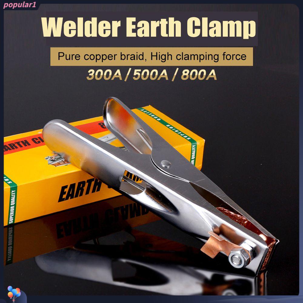 POPULAR Populer Earth Clamp Arc Welder Tools Klip Kabel Las Kepang Tembaga