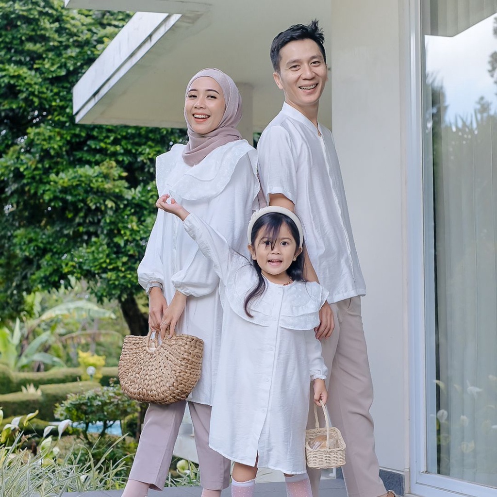 Ghazu - Naya Family Set | Baju Keluarga | Baju Couple Keluarga | Tunik