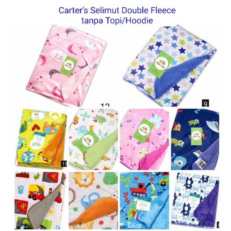 Selimut Double Fleece Carters - Selimut Carter's - Selimut Bayi Lembut