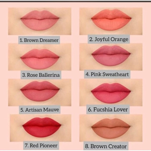 Wardah Colorfit Velvet Matte Lip Mousse