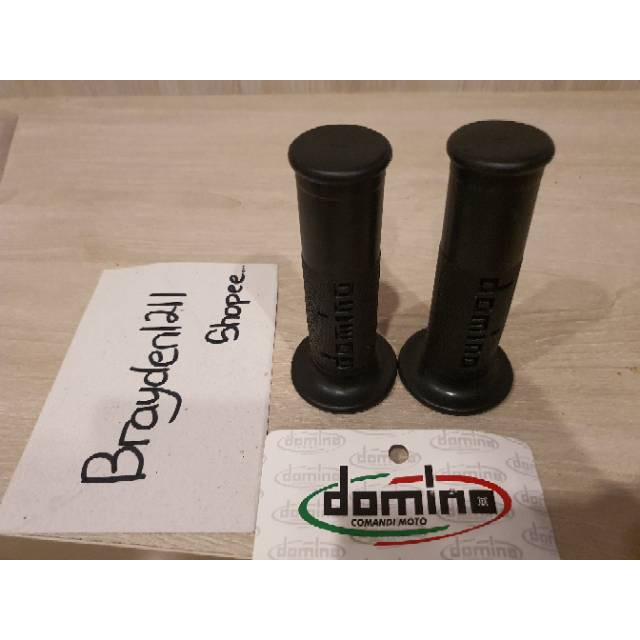 GRIP DOMINO - GRIP GAS DOMINO HITAM POLOS - GRIP GAS EMPUK - GRIP GAS DOMINO