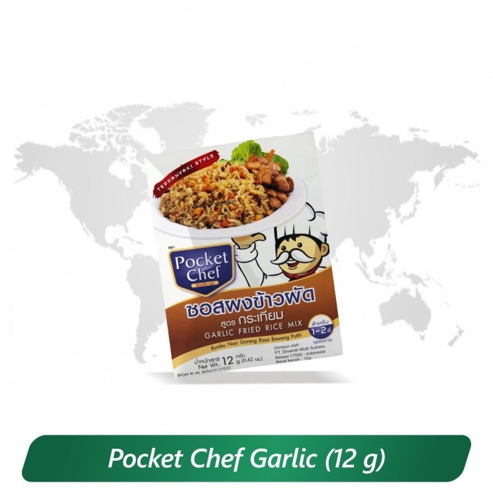 

POCKET CHEF GARLIC bumbu nasi goreng