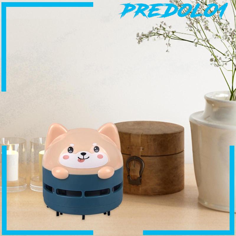 [Predolo1] Desktop Vacuum Cleaner Pembersih Meja Kantor Motif Kartun Hewan Rumah Mini