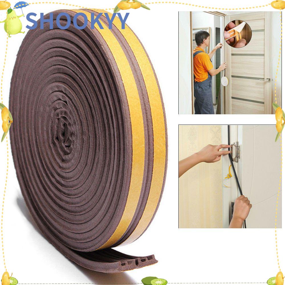 CHOOKYY 5/10m Seal Strip Perekat Diri Weather Strips Anti Tabrak Serut Excluder