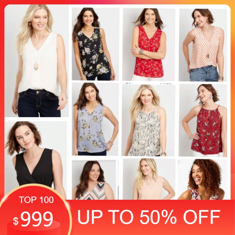 tanktop chifon maurices