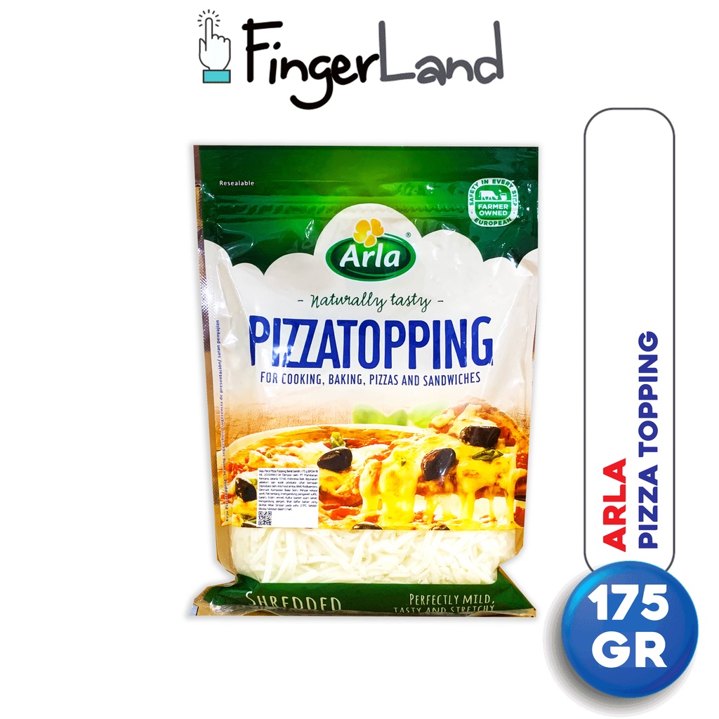 

ARLA Pizza Topping Shredded 175 Gr Keju Parut Lumer