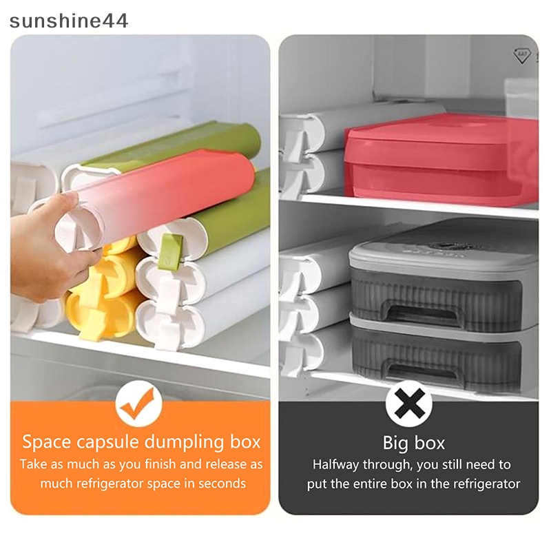 Kampasunshine stapelumpling stapeltorage stapelox yang dapat ditumpuk alfinlear halilintarefrigerator ̽umpling ̽ox stapelith stapelisplay stapel