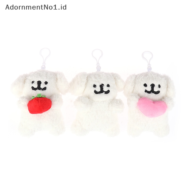 [AdornmentNo1] Kawaii korea Line Dog Plush bantal boneka hewan mainan kartun anjing lembut bantal Sofa bayi perempuan lucu dekorasi rumah hadiah natal