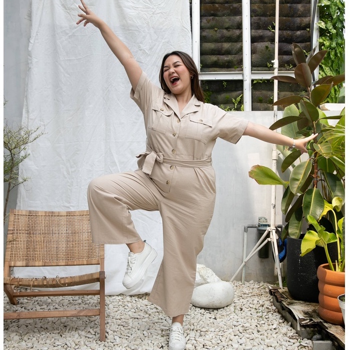 [Ms Daisy x Jourimanzky] Confidence Belted Jumpsuit with Pockets