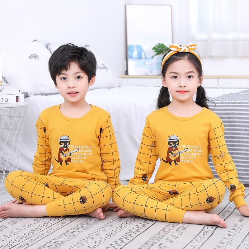 TOPGROSIR TG1686 Set Baju Tidur Anak Anak Import Motif Berkarakter