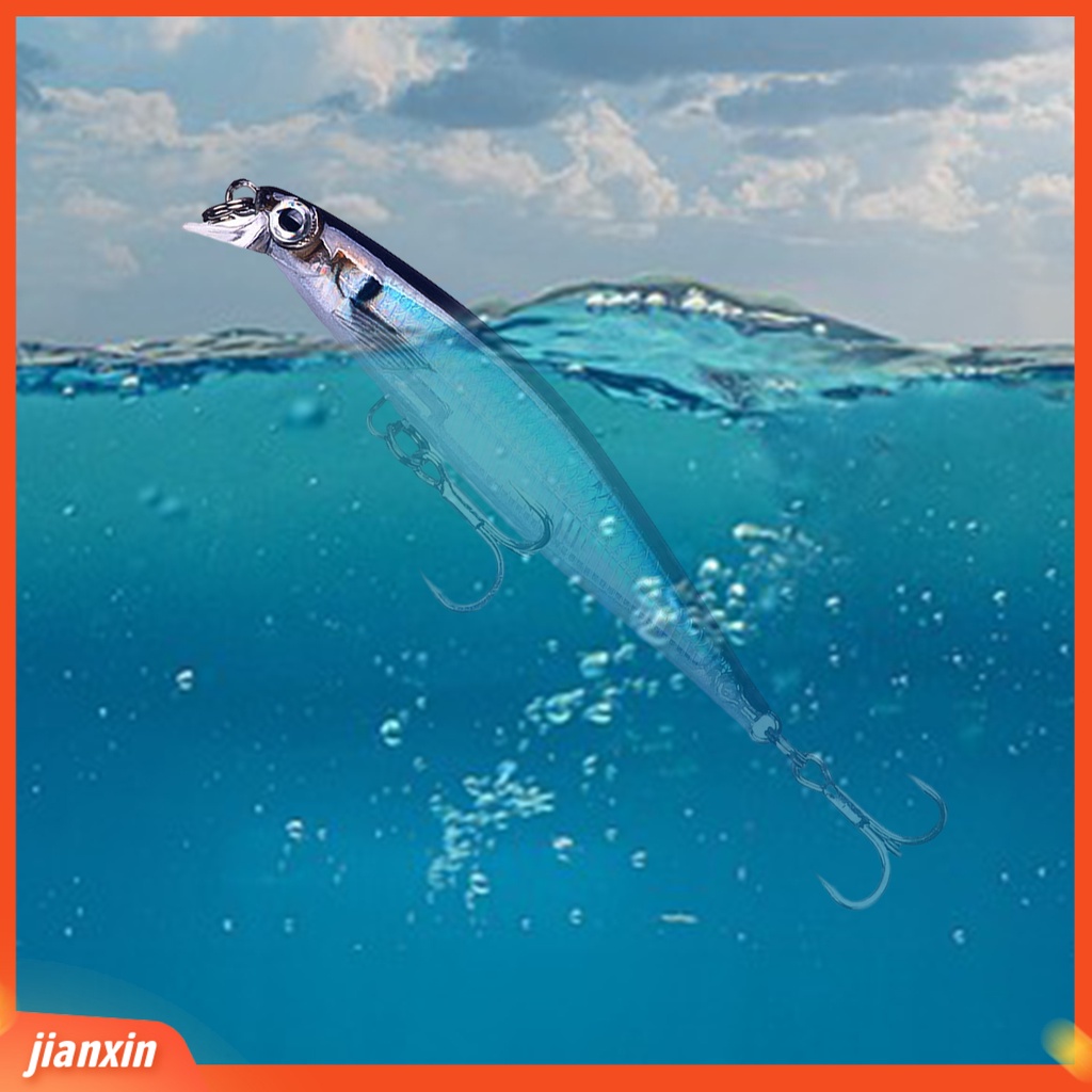 (In Stock) 8cm /5.5g Umpan Umpan Umpan Palsu 3D Simulasi Fisheye Tajam Kait Desain Simulasi Angling Ikan Kecil Umpan Untuk Memancing Di Luar Ruangan