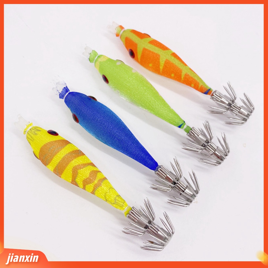 (In Stock) 2Pcs 7cm /4g Kait Umpan Cuttlefish Efisiensi Tinggi Kait Tajam Mudah Dioperasikan Umur Panjang Gurita Jig Hook Untuk Angling