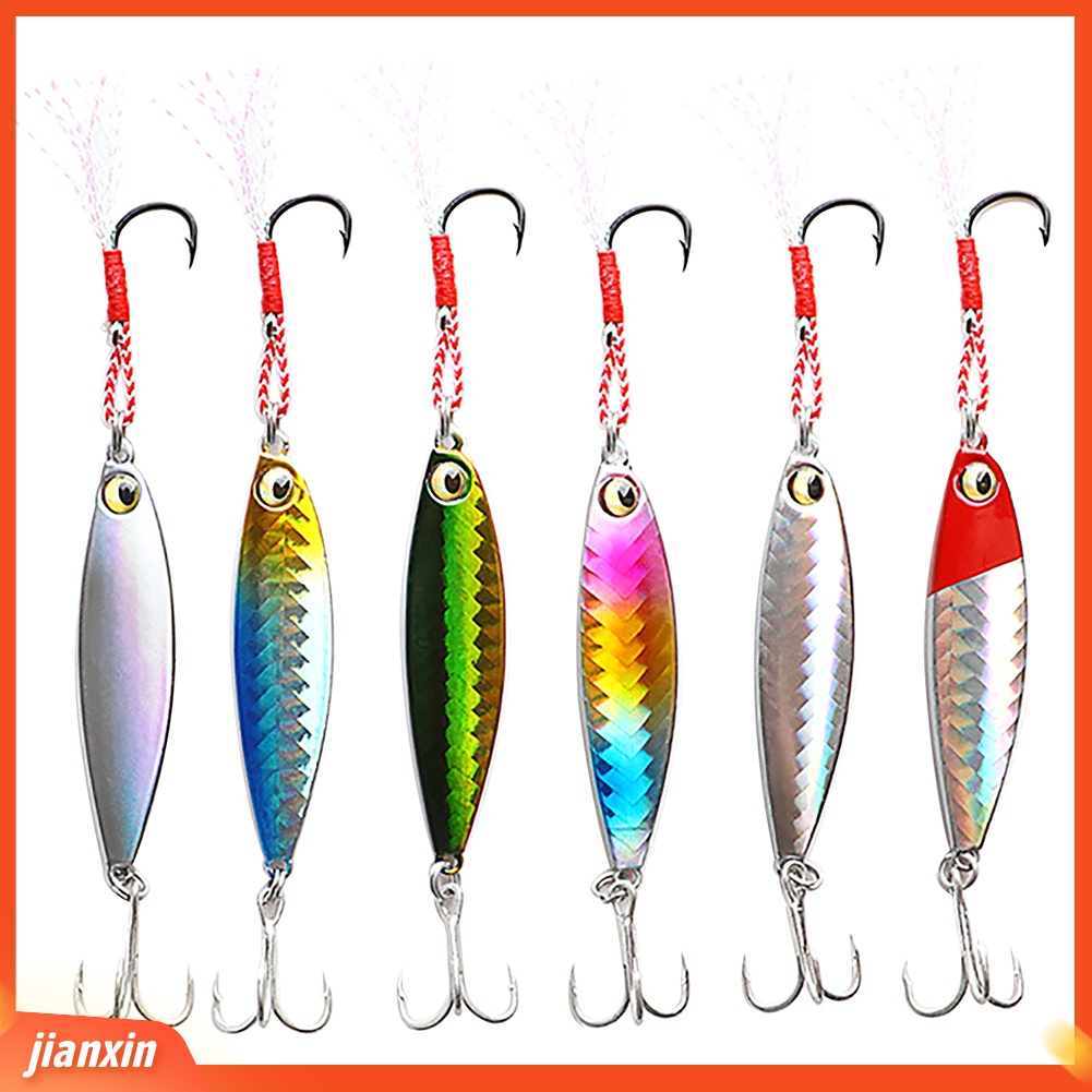 (In Stock) 6.3cm 20g Buatan Erythroculter Shiny Fish Bait Fishing Lure Tackle Dengan Kait