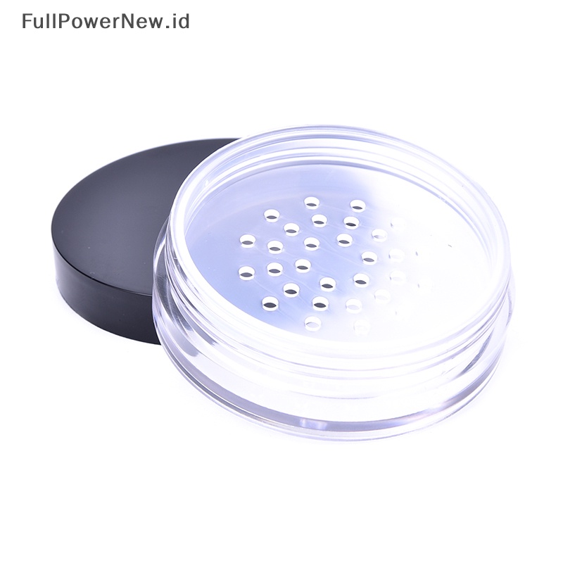 Power Kosong Isi Ulang Kosmetik Jar Pot Loose Face Powder Sifter Case Kotak Bedak ID