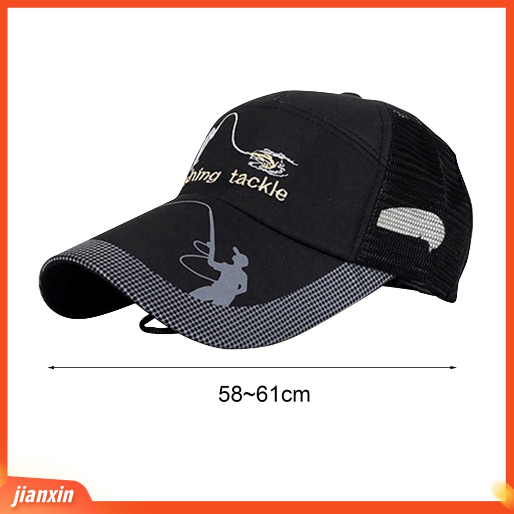 (In Stock) Topi Adjustable Pelindung Matahari Bahan Katun Mesh Baseball Cap Untuk Outdoor