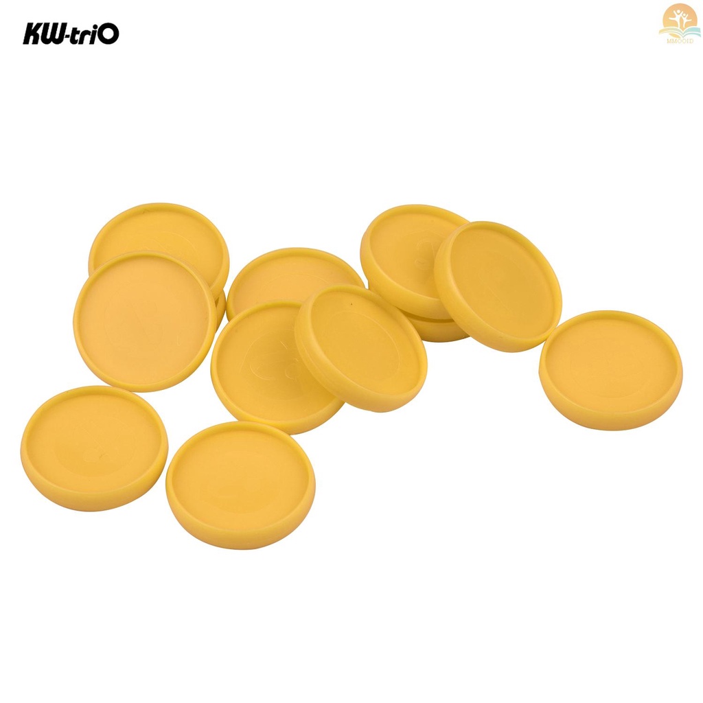 In Stock KW-trio 12pcs DIY Disc Binding Ring T-type Mushroom Hole Loose Leaf Notebook Notepad Binder Memperbaiki Disc Buckle 10mm /15mm /20mm /25mm Untuk Travel Kantor Rumah Sekolah Siswa